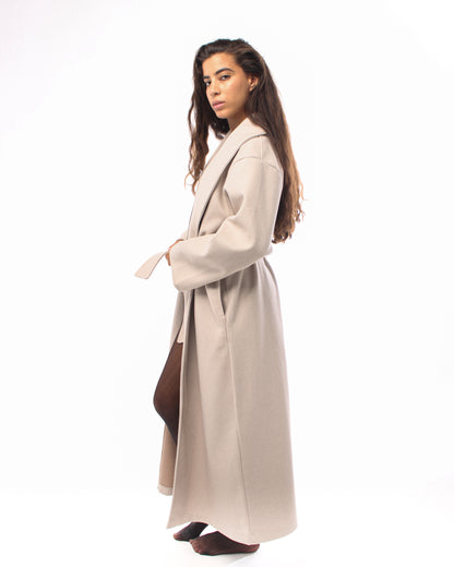 Sand beige coat