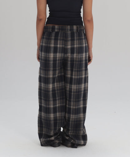 Check trousers